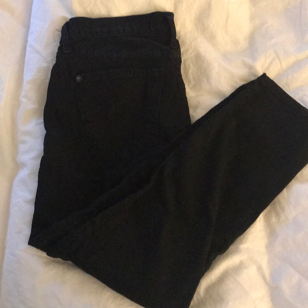 Black James Jeans Ankle Skinnies